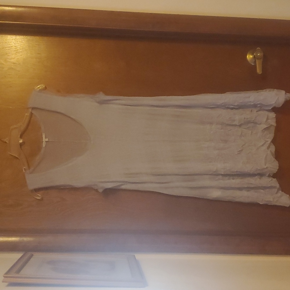 Sunlight Paris Blue Sheer Sleeveless Dress T.Sussi T3